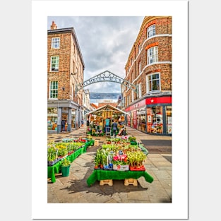 York City, Shambles Market, England Posters and Art